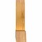 Ekena Millwork Portland Rough Sawn Timber Gable Bracket, Western Red Cedar, 60"W x 17"H x 4"D x 4"F, 7/12 Pitch GBW060X17X0404POR00RWR - alternate 4
